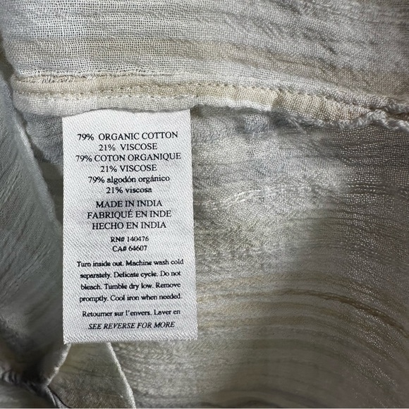 FAHERTY Olli Gauze Organic Cotton Top in Atwood Plaid - Picture 10 of 13